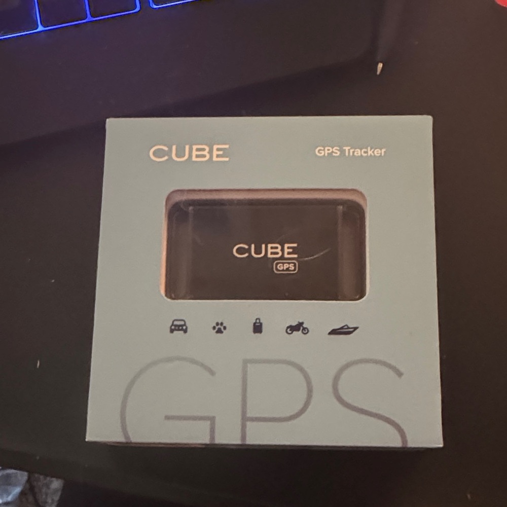 Black GPS Tracker